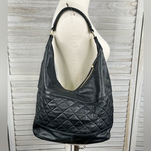 CALVIN KLEIN Quilted Satchel Bag Black - Picture 8 of 12